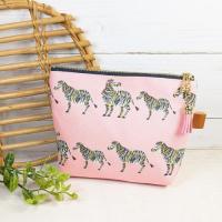 【Atelier Ku】さん / 16cmファスナーポーチ (シマウマ)