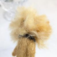 【*guunin*】さん / 胴長ちゃんキーホルダー(モジャ/ブラウン)