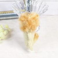 【*guunin*】さん / 胴長ちゃんキーホルダー(モジャ/薄ベージュ)