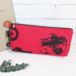 【Atelier Ku】さん / 浅型ファスナーポーチ(カメラ)