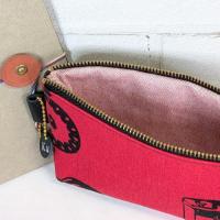 【Atelier Ku】さん / 浅型ファスナーポーチ(カメラ)