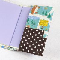 【Angela】さん / 文庫本サイズブックカバー(クマとキツネ)