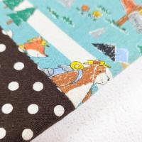 【Angela】さん / 文庫本サイズブックカバー(クマとキツネ)