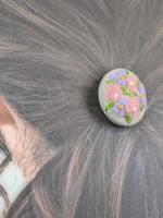 【*guunin*】さん / 羊毛とししゅうのヘアゴム(花②)