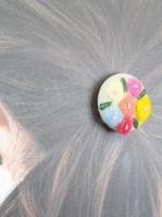 【*guunin*】さん / 羊毛とししゅうのヘアゴム(花③)