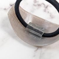 【FRANCE】オーバルヘアポニー(ベージュ)