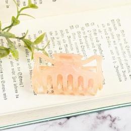 【ドイツ】バンスクリップMサイズ(マーブル・ピンク)