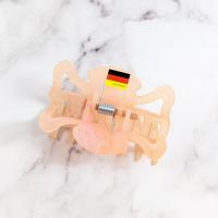 【ドイツ】バンスクリップMサイズ(マーブル・ピンク)