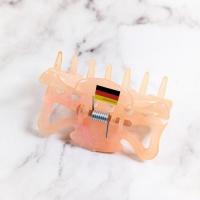 【ドイツ】バンスクリップMサイズ(マーブル・ピンク)