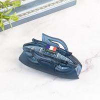 【FRANCE】リーフバンスクリップ(ネイビー)