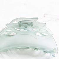 【FRANCE】リーフバンスクリップ(ライトブルー)