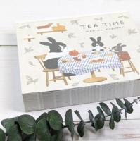 【cozyca products】 ブロックメモ / 福岡麻利子『TEA TIME』