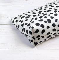 【aiko】さん / ポケット付きファスナーポーチ(ダルメシアン白地)