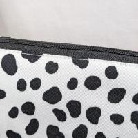 【aiko】さん / ポケット付きファスナーポーチ(ダルメシアン白地)