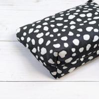 【aiko】さん / ポケット付きファスナーポーチ(ダルメシアン黒地)