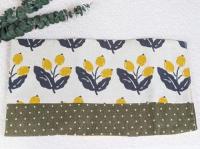 【Angela】さん / 文庫本サイズブックカバー(植物・生成)