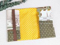 【Angela】さん / 文庫本サイズブックカバー(レター・グリーン)