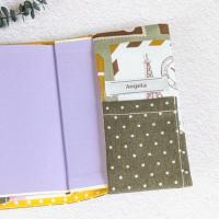 【Angela】さん / 文庫本サイズブックカバー(レター・グリーン)