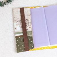 【Angela】さん / 文庫本サイズブックカバー(レター・グリーン)