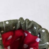 【Angela】さん / カラビナ付きミニバネ口ポーチ (フラワー)