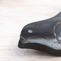 Bone Brooch  (トリ・ブラック)