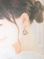 【yayoi&co.】さん / 大型フラットバロックパールピアス(14kgf)