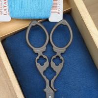 ミニシザー / ゴシック風(ブロンズ)