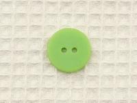 プラスチックボタン 水玉(黄緑)