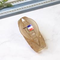 【FRANCE】フロストミニバンスクリップ(ブラウン)