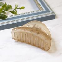 【FRANCE】フロストミニバンスクリップ(ブラウン)