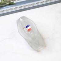 【FRANCE】フロストミニバンスクリップ(クリア)