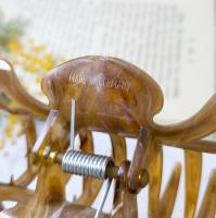 【ドイツ】バンスクリップ L(マーブル・ブラウン)