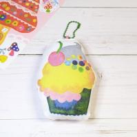 【nana】ふわふわイラストマスコット[カップケーキ]