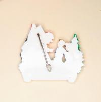 【ドイツ】WALTER&PREDIGER/ハンドペイント樹脂ブローチ(ヘンゼルとグレーテル)②