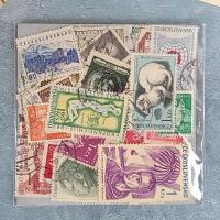 【チャルカ】世界の消印つき切手・50枚セット⑥