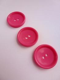 【チャルカ】プラスチックボタン　カノープス(ピンク)