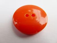 【チャルカ】プラスチックボタン　カノープス(オレンジ)