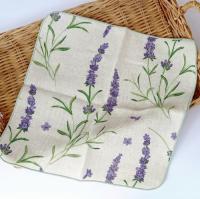 リネン・ラベンダーハンカチ