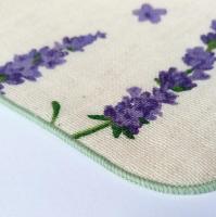 リネン・ラベンダーハンカチ