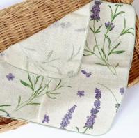 リネン・ラベンダーハンカチ