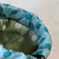 【Angela】さん / カラビナ付きミニバネ口ポーチ (メリーゴーランド・ピンク)